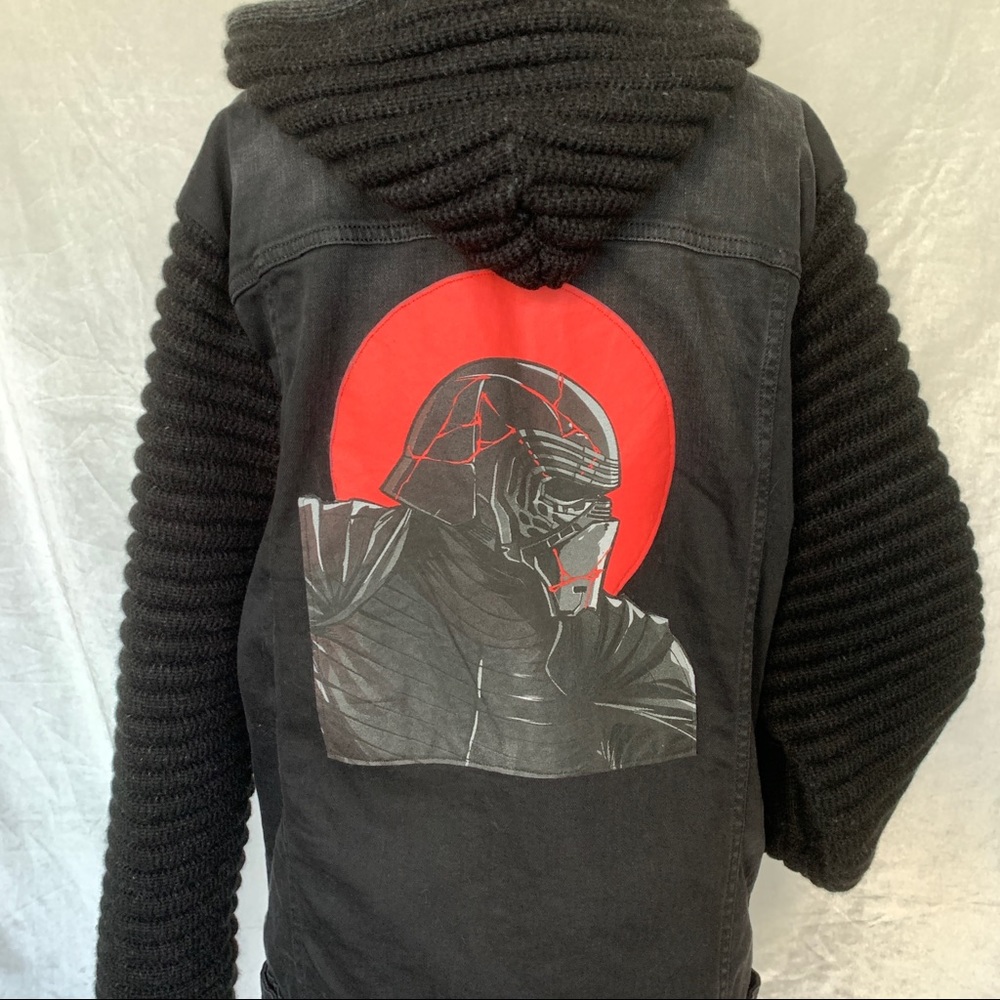 Star Wars Custom Kylo Ren Denim Knit Jacket